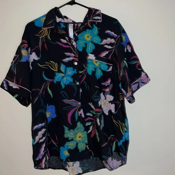 Target Stars Above 1  Piece lounge wear top Multi Floral Sz XXL - Picture 3 of 12